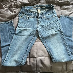 Juniors Skinny Jeans Size 0-Short